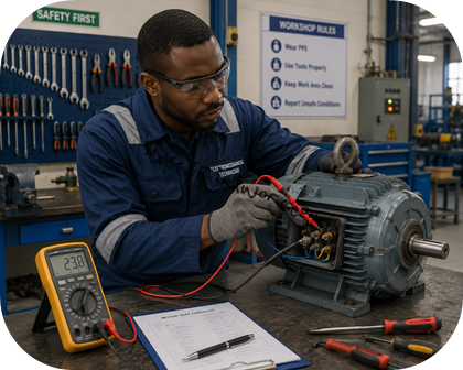 Electromechanical technician