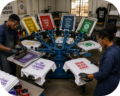 Screen Printing Operation